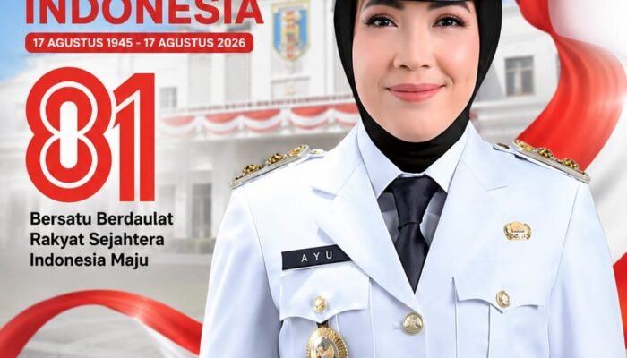 Bupati Ayu Beserta Jajaran Pemkab Way Kanan Selamat HUT ke-81 Republik Indonesia! 