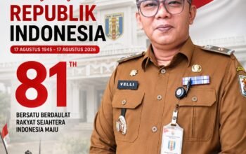 Machiavelli HT Sekda Way Kanan Ucapkan Dirgahayu Republik Indonesia ke-81