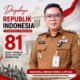 Machiavelli HT Sekda Way Kanan Ucapkan Dirgahayu Republik Indonesia ke-81