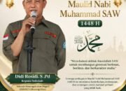 Didi Rosidi, Kepala SMAN 1 Cikarang Utara Ucapkan Selamat Memperingati Maulid Nabi Muhammad SAW 1448 H