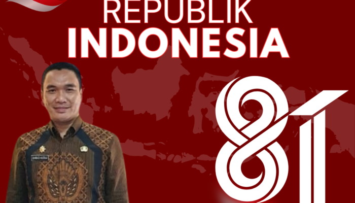 Ahmad Husna Kadis Perindustrian Bandar Lampung Ucapkan Selamat HUT ke-81 Republik Indonesia