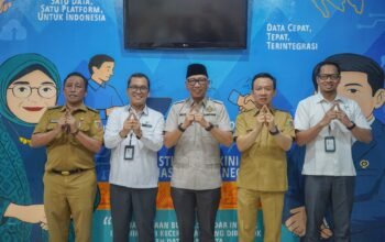 Tinjau Kantor BPS, Gubernur Mirza Dorong Sensus Ekonomi 2026 Jadi Fondasi Pembangunan Lampung