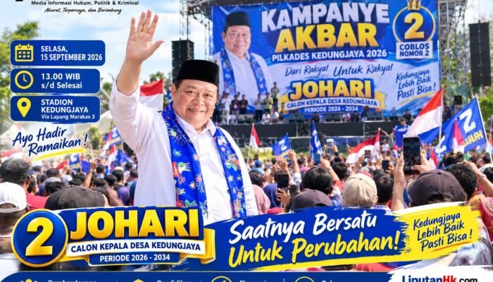 Kampanye Akbar H. Johari Nomor 2 Akan Digelar di Stadion Kedungjaya, Ribuan Warga Diundang