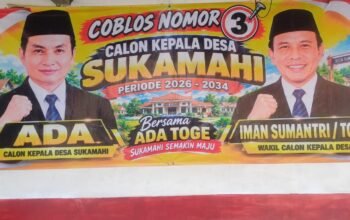 Lanjutkan 2 Periode! Coblos Nomor 3 Ada Andri Terbukti Kerja Nyata, Siap Bawa Sukamahi Semakin Maju