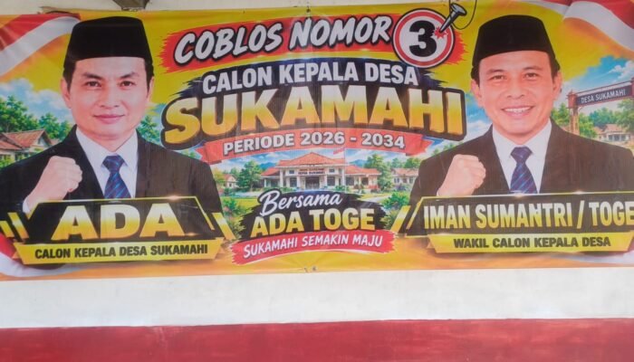 Lanjutkan 2 Periode! Coblos Nomor 3 Ada Andri Terbukti Kerja Nyata, Siap Bawa Sukamahi Semakin Maju