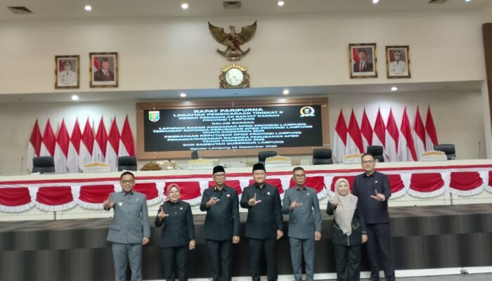 DPRD Sahkan Raperda Perubahan APBD Lampung 2026, Belanja Daerah Naik Jadi Rp7,99 Triliun