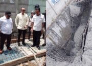 Sidak Proyek Trotoar Rp 22 M di Sultan Agung, DPRD Bandar Lampung Temukan Coran Pakai Barang Bekas!
