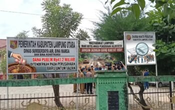 Dinas SDABMBK Lampura Taruhkan Uang Rakyat Rp41,2 Miliar pada Perusahaan Baru, Masyarakat Diminta Kritis Awasi Pengerjaan Jalan