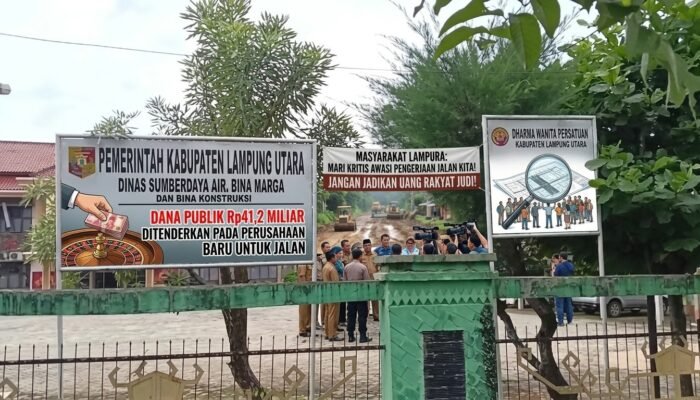 Dinas SDABMBK Lampura Taruhkan Uang Rakyat Rp41,2 Miliar pada Perusahaan Baru, Masyarakat Diminta Kritis Awasi Pengerjaan Jalan