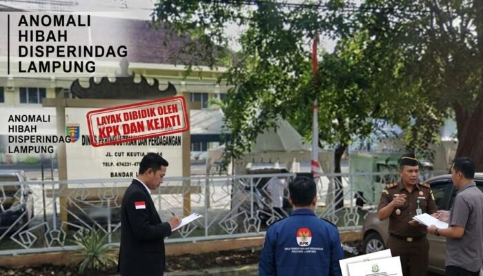 Cuma Sisa Rp 254 Ribu dari Pagu Rp 26,6 Miliar, Anomali Hibah Disperindag Lampung Layak Dibidik KPK dan Kejati