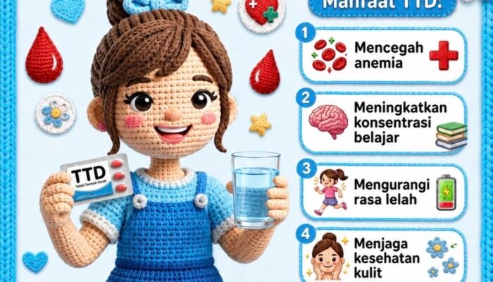 Cegah Anemia pada Remaja, Dinkes Bandar Lampung Kampanyekan Konsumsi Tablet Tambah Darah