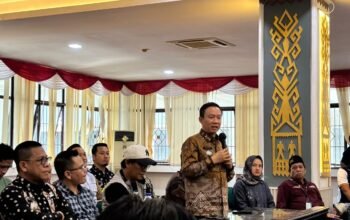 Redam Ketegangan dengan Insan Pers, Sekdaprov Marindo Wakili Pemprov Lampung Minta Maaf dan Janji Evaluasi