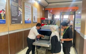 Perketat Pengamanan, Lapas Kelas I Bandar Lampung Optimalkan Pemindaian X-Ray untuk Sterilisasi Barang Bawaan