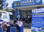 Kejar Target Pendapatan Daerah, Bapenda dan Samsat Kabupaten Bekasi Genjot Operasi Pajak Kendaraan