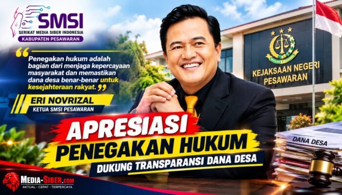 Korupsi Dana Desa Rp 429 Juta, Ketua SMSI Pesawaran Apresiasi Langkah Tegas Kejari Tahan Kades Durian