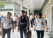 Gandeng Unit K-9 Polda Lampung, Kalapas Ike Rahmawati Pimpin Razia Blok Hunian dan Layanan Jemput Bola Warga Binaan