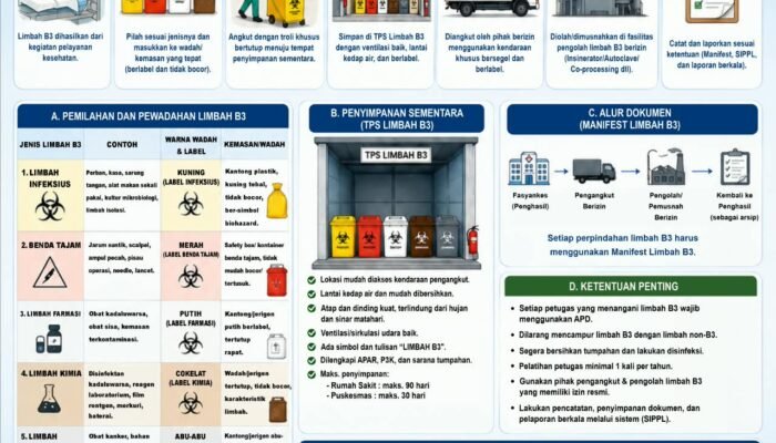 Pastikan Keamanan Lingkungan dan Masyarakat, Dinkes Bandar Lampung Sosialisasikan Standar Pengelolaan Limbah B3 Fasyankes