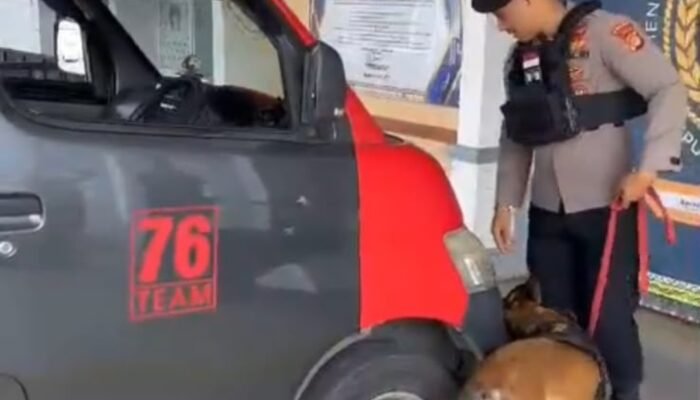Cegah Gangguan Kamtib, Kabid Adm Kamtib Lapas Bandar Lampung Pimpin Kontrol Blok Hunian