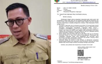 Pengerukan Kaki Gunung Kucing Simpang Siur, DLH Provinsi “Lempar Bola” ke Pemkot Bandar Lampung